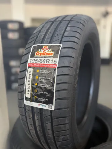 Pneu Remold 195/60R15 Crystone