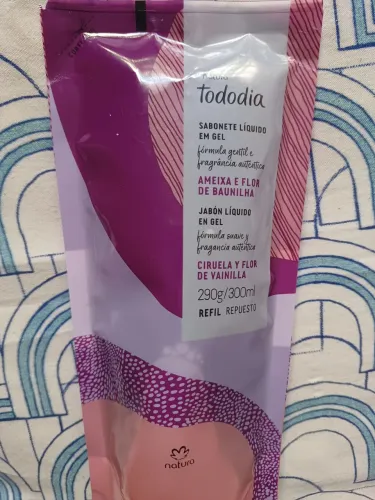 Sabonete Líquido em gel tododia Ameixa e Baunilha