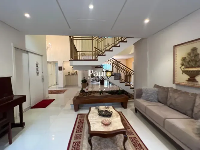 Sobrado à venda em Campinas, Alphaville Dom Pedro 1, com 4 suítes, com 420 m²