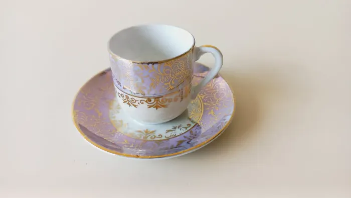Xicara Japonesa Casca De Ovo Antiga Para Cafe