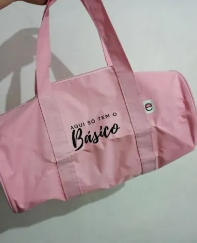 mala de mão rosa época cosméticos