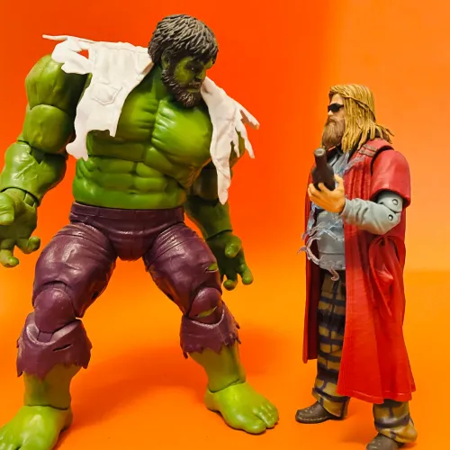 Marvel Legends Hulk & Thor BAF Avengers Vingadores