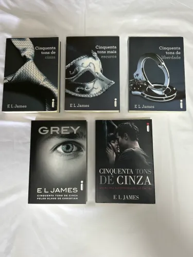 Cinquenta tons de cinza, liberdade, Escuros e mais dois El James