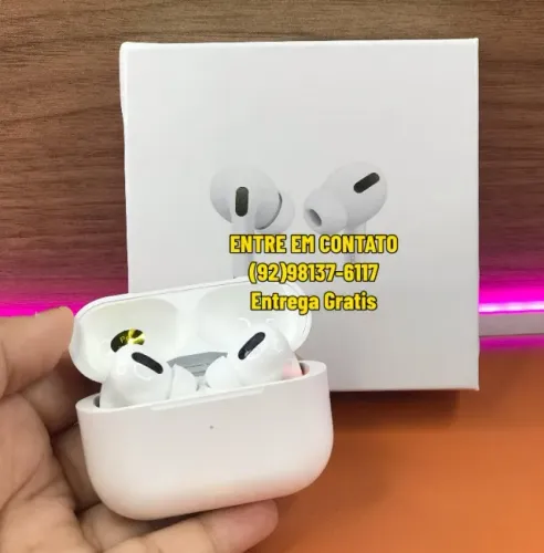 Fone Bluetooth de Ouvido Airpods Pro 3 - Entrega das 9 até as 22 horas