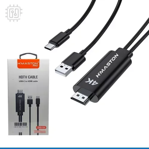 Cabo HDTV usb-c para hdmi- H´MASTON