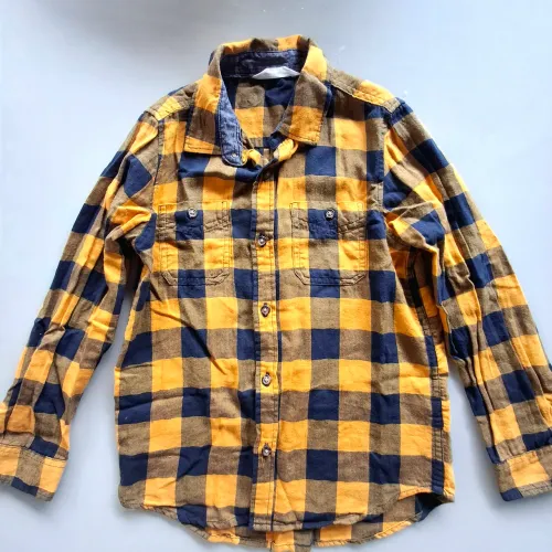 Camisa xadrez infantil