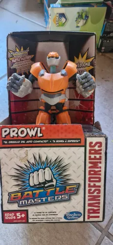 Boneco transformers battle Masters prowl novo