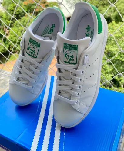 Adidas Stan Smith Branco/verde estado de novo!!!