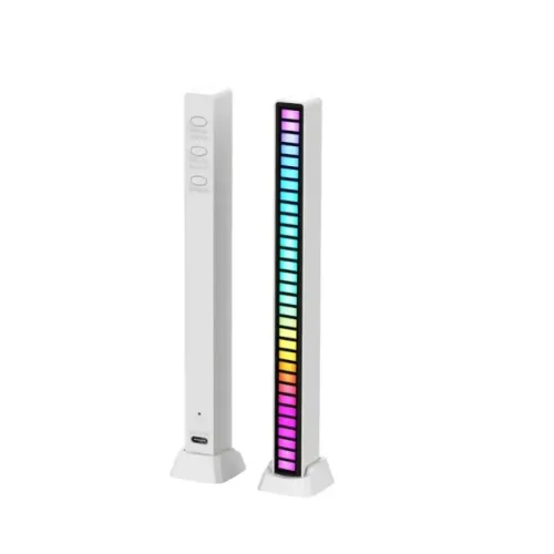 Barra de LED RGB Rítmica Recarregável AL-2911 LEDs com Sensor de Som (últimas 3 unidades)