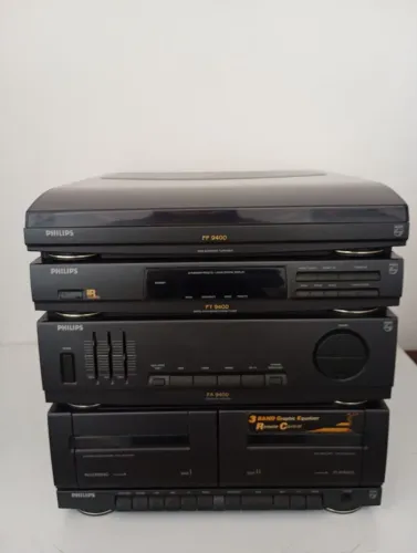 Aparelho toca disco Philips antigo