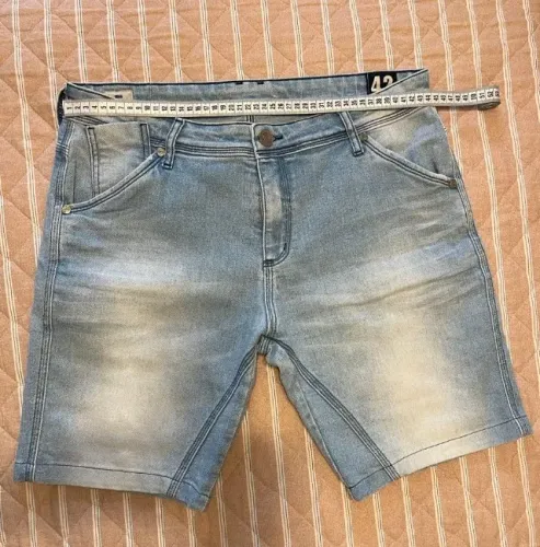 Bermuda Jeans Forum Masculina - Premium - Tamanho 42 - Ótimo Estado!