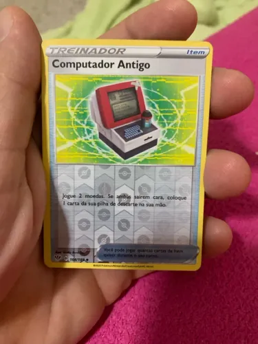 Carta Pokémon Computador Antigo - Português