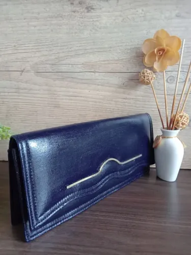 Bolsa carteira azul marinho