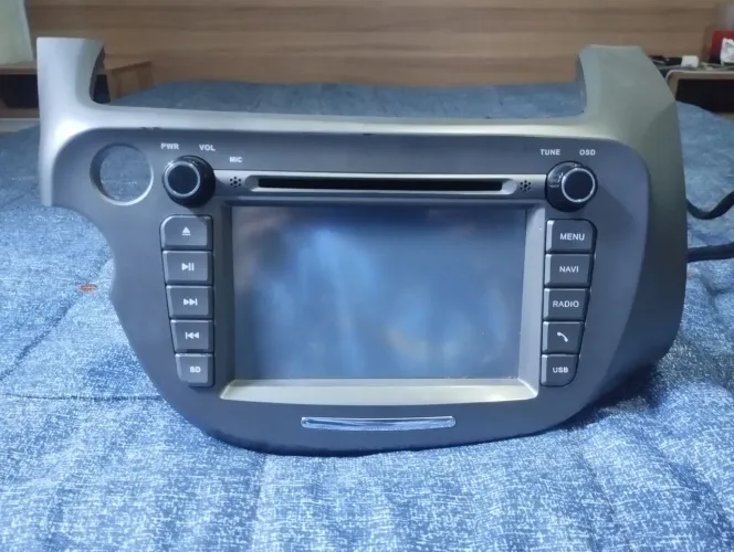 2 Din do Honda Fit completo