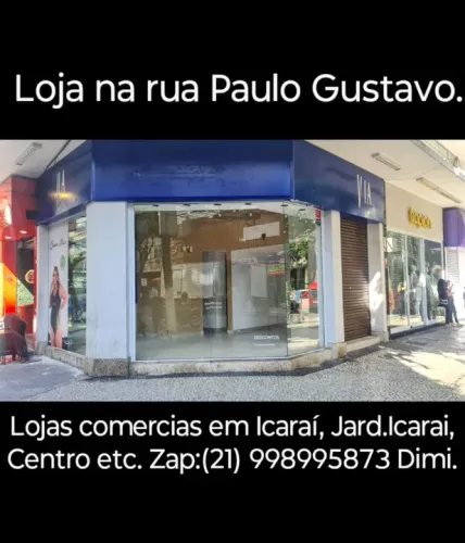 Loja em Icaraí - Rua Paulo Gustavo