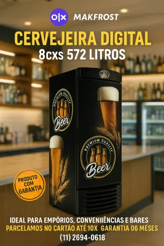 Cervejeira 8 Cxs Metalfrio Digital +7 a -6