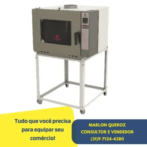 Forno Elétrico Turbo 5 Esteiras Progas