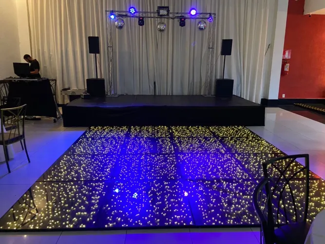 Som dj e pista de led