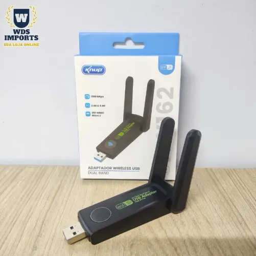Adaptador Wireless Wifi Para Pc Usb 3.0 1300mbps