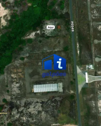 Terreno com 9.854 m² à 10 km da FIAT/JEEP em Goiana PE.