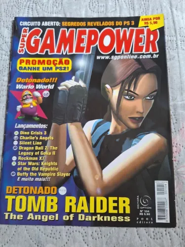 Vintage -Revista de Informática Super GamePower nº 104 de Ago 2003 -seminova ótimo estado