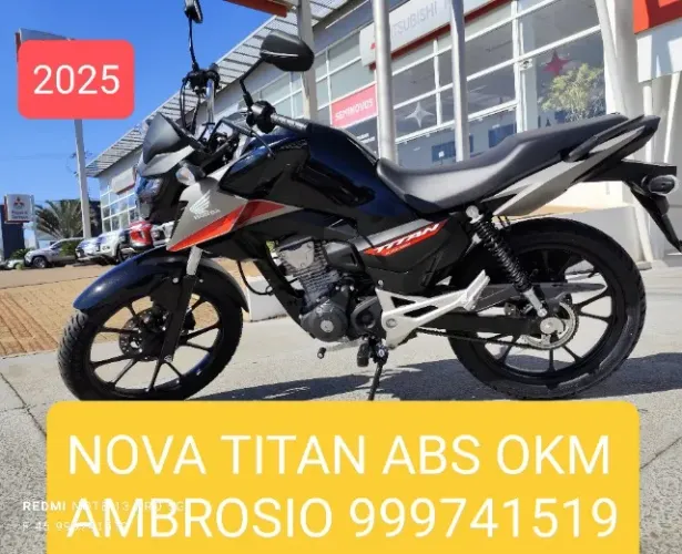 Cg 160 titan ABS 2026 okm