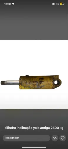 Cilindros Empilhadeira novos e seminovos 