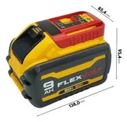 Bateria 20v / 60v 9,0ah Flexvolt Li-ion - Dewalt