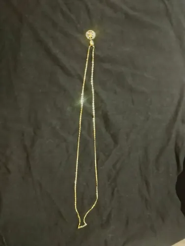 Corrente banhada a ouro 18k