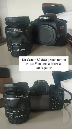 Câmera Canon T6