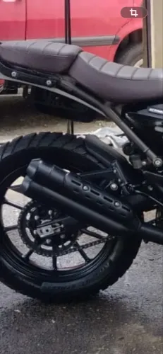 Escapamento / Ponteira Triumph Scrambler 400 x
