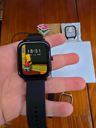 Smartwatch Amazfit GTS 4 - Completo + Acessórios Extras