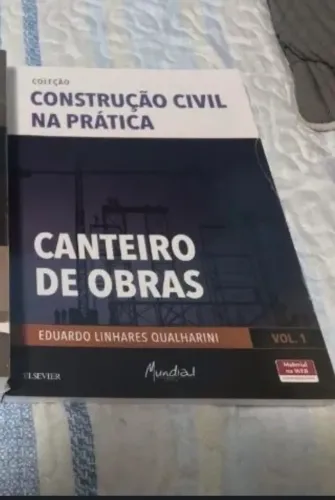 3 Livros de Engenharia Civil Lacrados!