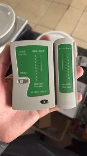 Ferramentas Para Manutenção De Rede Lan Internet Testador De Cabos Rj45