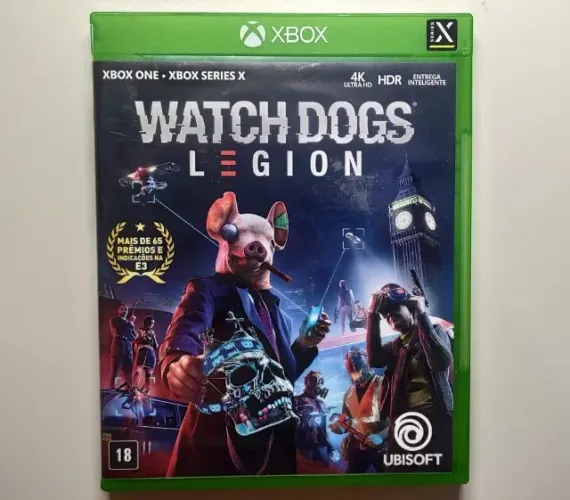 Jogo Original Usado Watch Dogs - Legion Xbox One Xbox Series X Mídia Física Microsoft