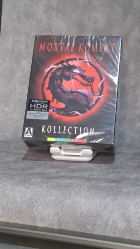 Mortal Kombat Kollection 4k 2 Filmes Importado Novo Lacrado