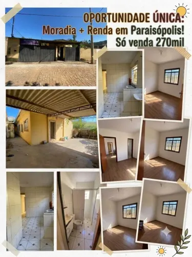 OPORTUNIDADE ÚNICA: Moradia + Renda em Paraisópolis! Só venda 270mil