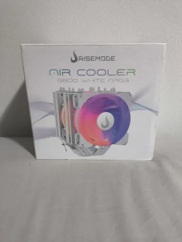 Air Cooler Rise Mode G800 White ARGB - Pouco Uso e com caixa!