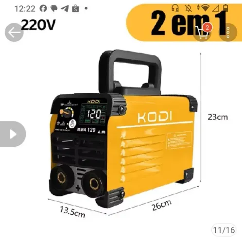 Máquina de solda 220v