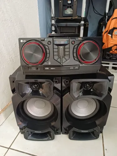 Som LG 440 wts bluetooth controle 