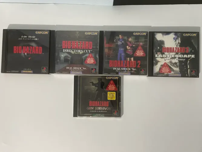 Jogos originais Biohazard ps1 (Resident Evil)