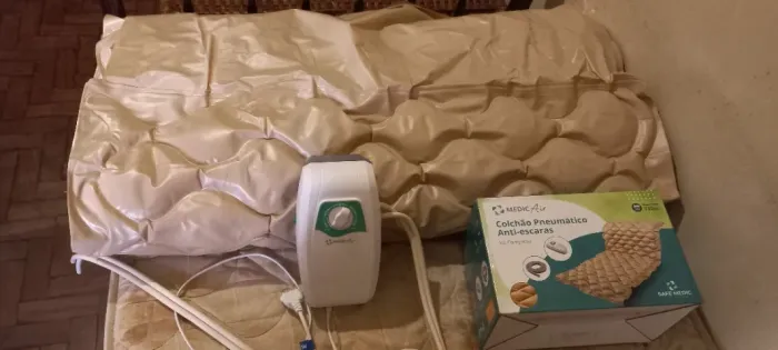 Colchão Pneumático Inflável Anti Escaras