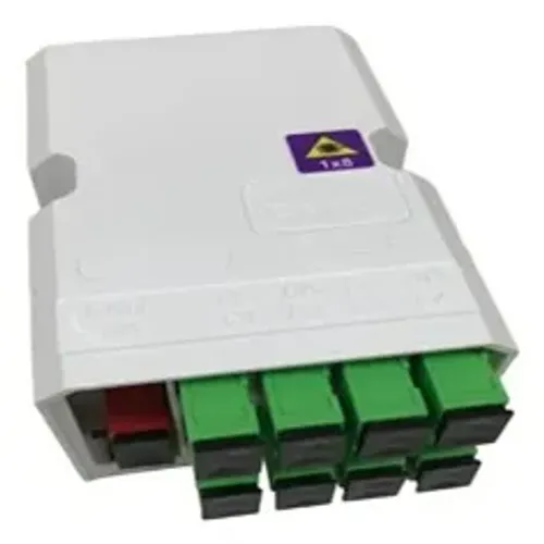 cto mini 1x8 Think com 1 Splitter 1x8 Apc Conectorizado 9 acoplado