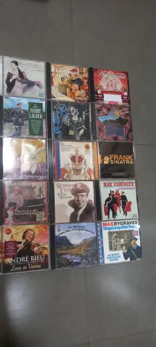 CDs músicas variadas lote