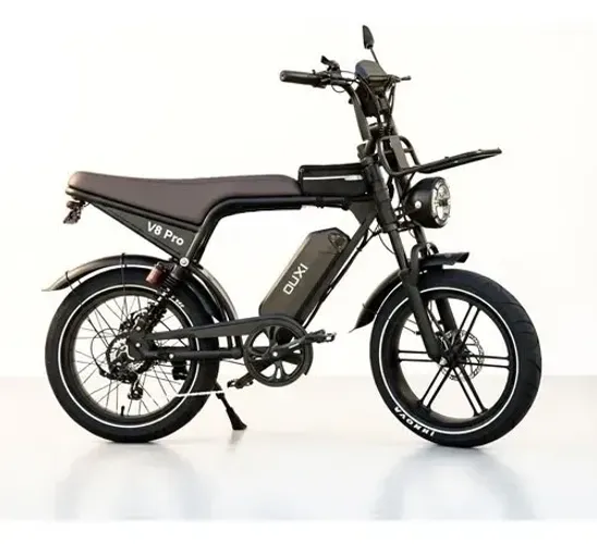 Bike Eletrica V8 PRO (2026) 1000W C/Som/Bluetooth (1 Bateria) (ZERO KM - SOMOS LOJA)