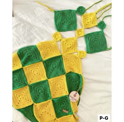 Vestido crochê - 38/40