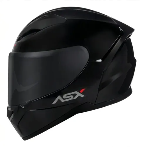 Capacete ASX City Solid Preto Fosco - 59/60