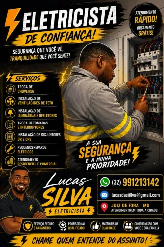 Eletricista residencial e predial