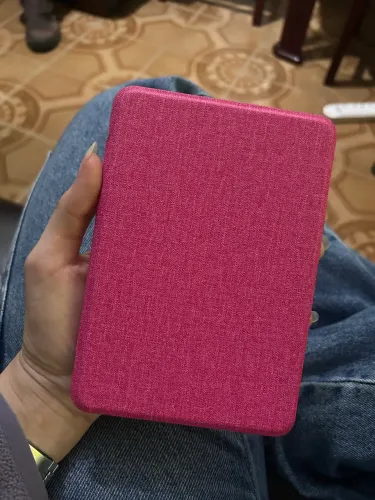 Capa rosa Kindle 11ª geração, 6 polegadas.
