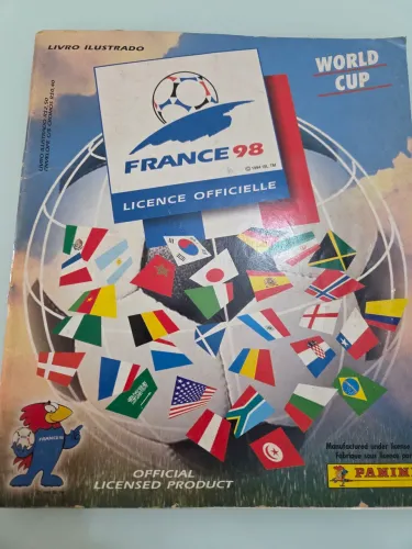 Álbum copa 1998 Original Panini